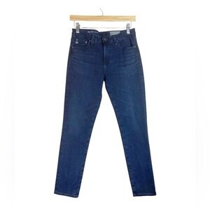 AG Adriano Goldschmied Contour 360° Prima Ankle Cigarette Leg Sz 26 Dark Wash